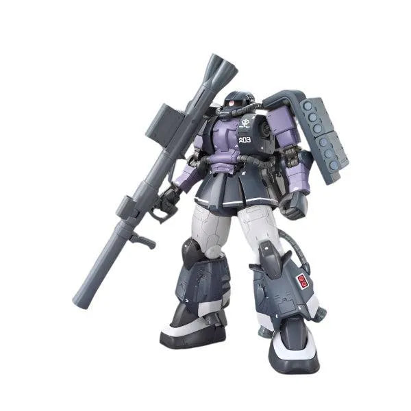 Bandai 1/144 HG Zaku II MS-06R-1A High Mobility Type Gaia/Mash Custom front pose 