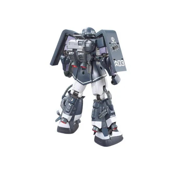 Bandai 1/144 HG Zaku II MS-06R-1A High Mobility Type Gaia/Mash Custom rear view 2
