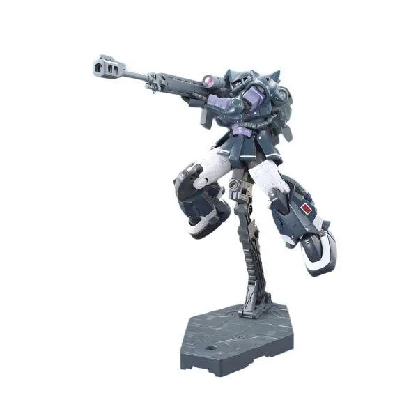 Bandai 1/144 HG Zaku II MS-06R-1A High Mobility Type Gaia/Mash Custom action pose 2
