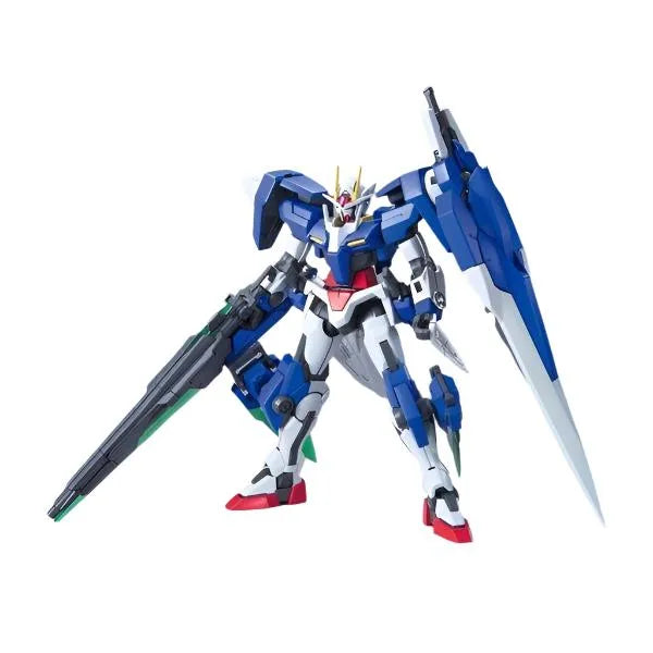 Bandai 1/144 HG 00 Gundam Seven Sword/G front on pose