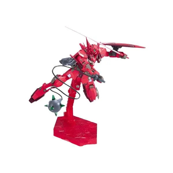 Bandai 1/144 HG 00 Gundam Astraea Type F weapons ready pose 2