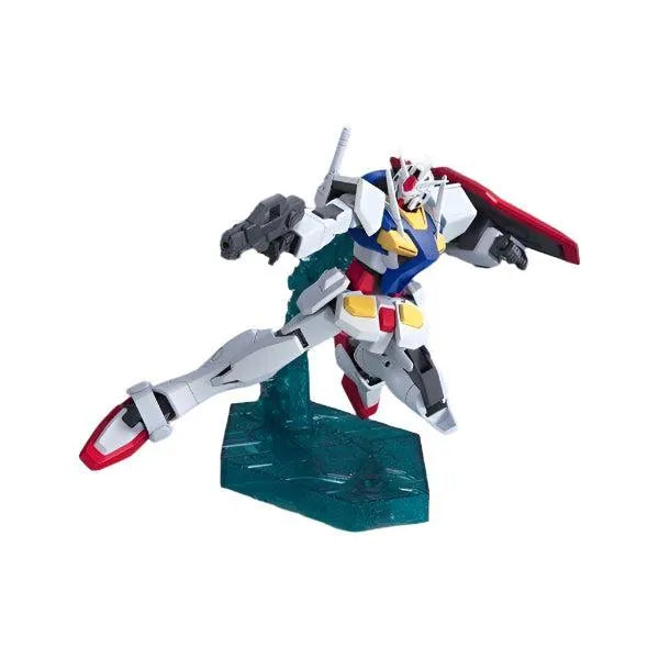 Bandai 1/144 HG 0 Gundam (Type A.C.D.) action pose 2