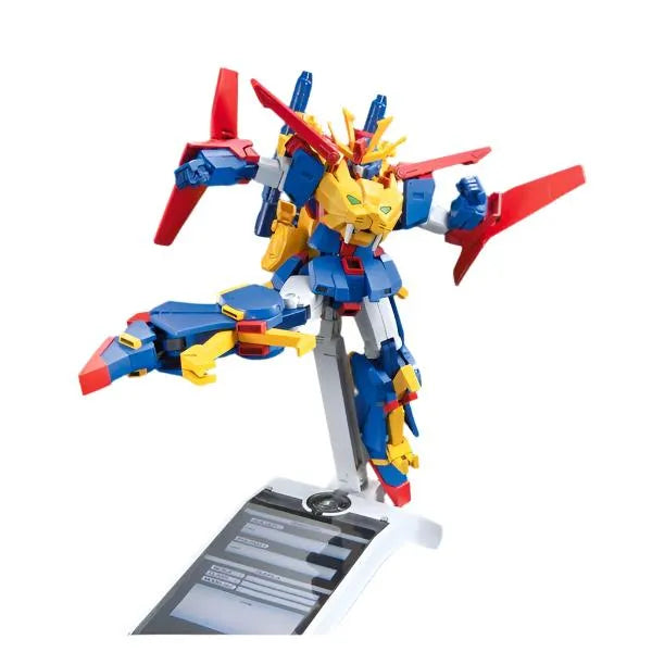Bandai 1/144 HGBF Gundam Tryon 3 action pose 2