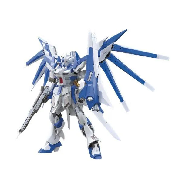 Bandai 1/144 HGBF Hi-Nu Gundam vRabe (Brave) front on pose