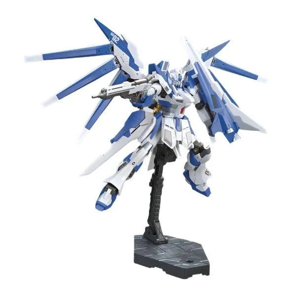 Bandai 1/144 HGBF Hi-Nu Gundam vRabe (Brave) fight pose