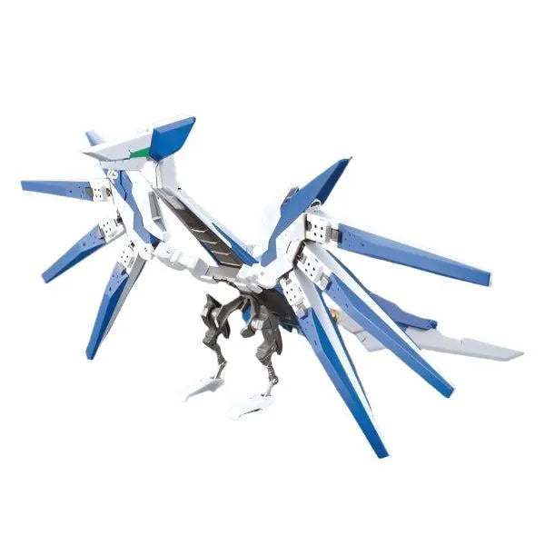 Bandai 1/144 HGBF Hi-Nu Gundam vRabe (Brave) suit tranformed