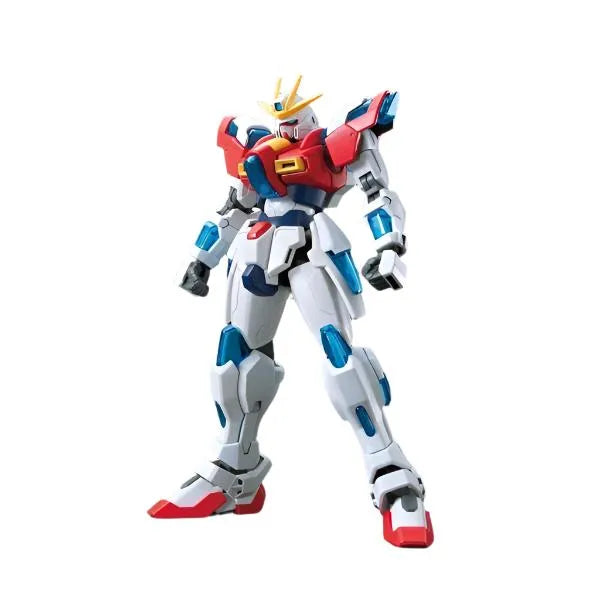 Bandai 1/144 HG BF Try Burning Gundam front view without flames