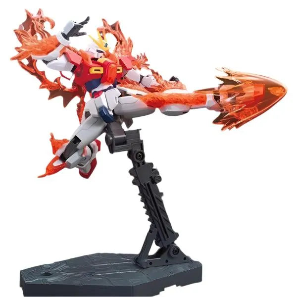 Bandai 1/144 HG BF Try Burning Gundam action pose