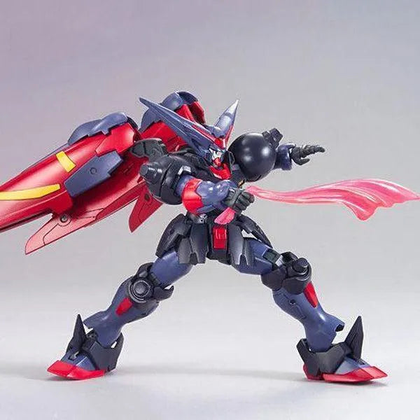Bandai 1/144 HGFC Master Gundam & Fuunsaiki action pose 2