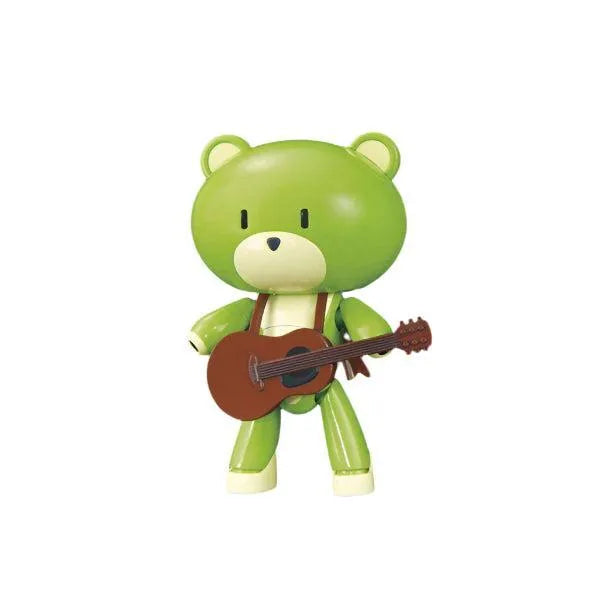 Bandai 1/144 HG Petit'gguy Surf Green and Guitar front on