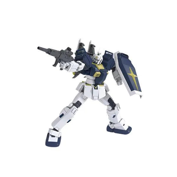 Bandai 1/144 HGGT Gundam Ground Type-S Gundam Thunderbolt Version action pose