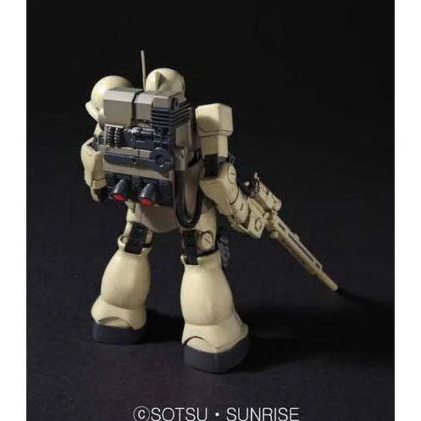 Bandai 1/144 HGUC Zaku 1 Sniper Type rear view