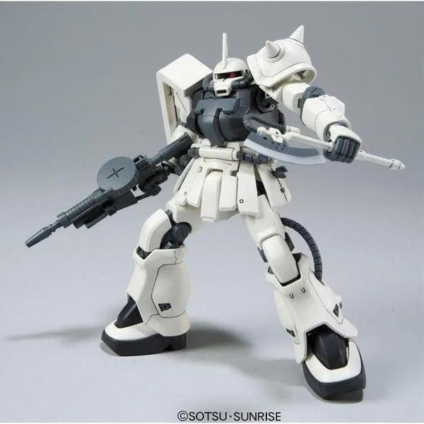 Bandai 1/144 HGUC MS-06F-2 F2-Zaku (Earth Fed. Type) action pose 1