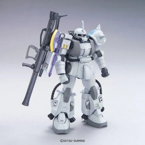 Bandai 1/144 HG MS-06R-1A Zaku II Shin Matsunaga Ver. side on