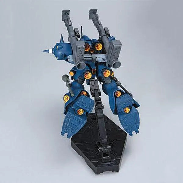 Bandai 1/144 HGUC MS-18E Kampfer flight mode rear view flying