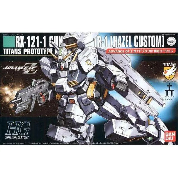 Bandai 1/144 HGUC Rx-121-1 Hazel Tr-1 Custom package art