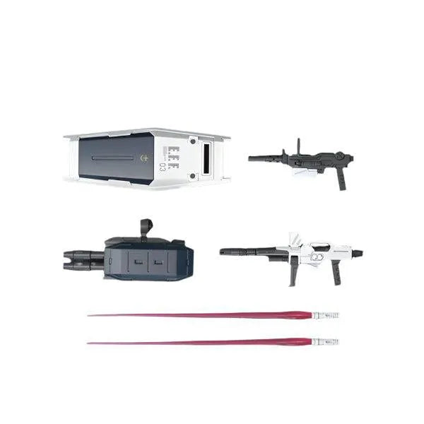 Bandai 1/144 HG Blue Destiny Unit Exam 3 included weapons