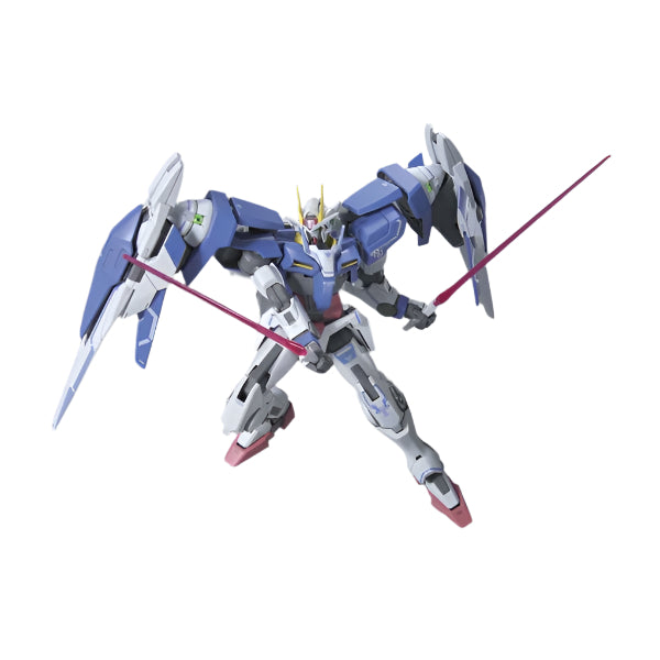 Bandai 1/100 OO Raiser Designer's Colour Ver. action pose with beam sabers