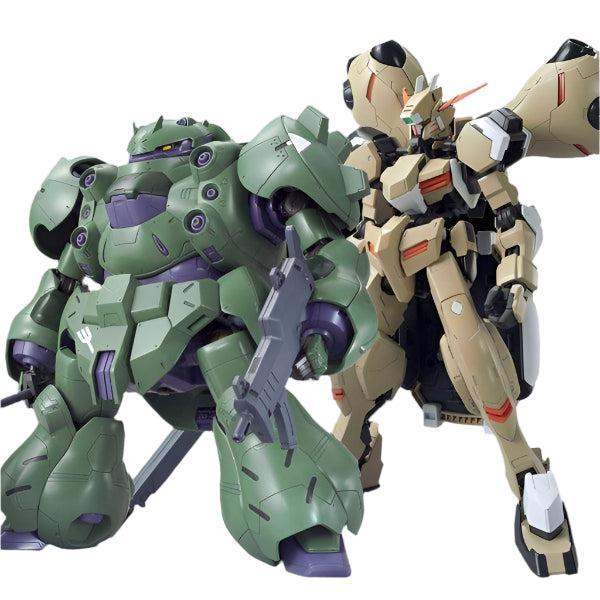 Bandai 1/100 Gundam Gusion/ Gusion Rebake Front View of Both