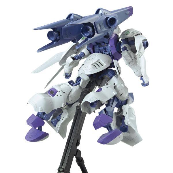 Bandai 1/100 Gundam Kimaris Booster Unit Type rear view in flight with booster