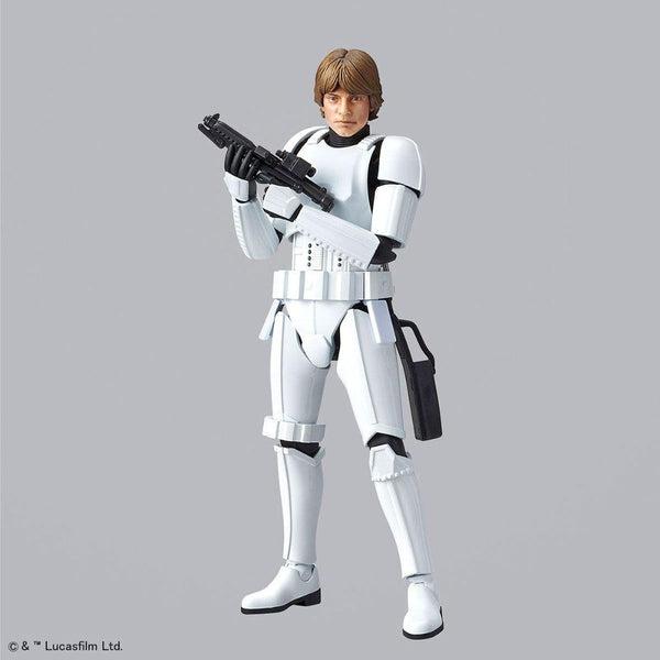 Bandai Star Wars 1/12 Luke Skywalker Stormtrooper Ver front on