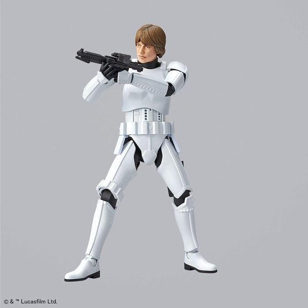 Bandai Star Wars 1/12 Luke Skywalker Stormtrooper Ver with weapon
