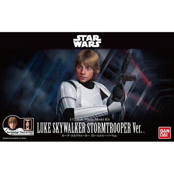 Bandai Star Wars 1/12 Luke Skywalker Stormtrooper Ver package art