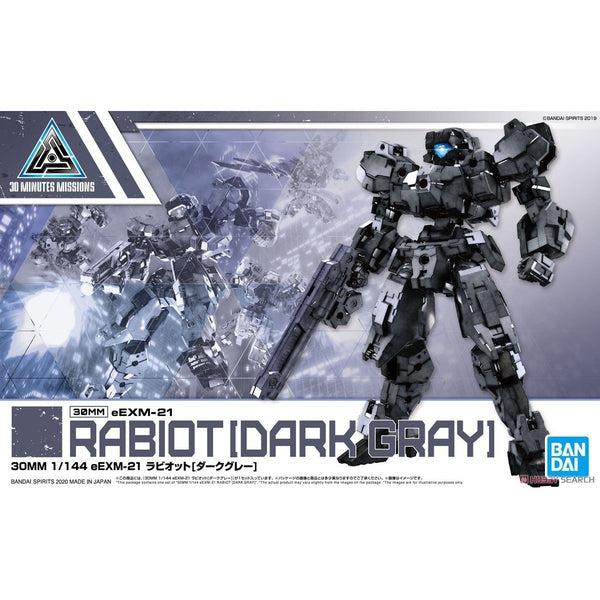 Gundam Express Australia Bandai 1/144 NG 30MM eEXM-21 Rabiot (Dark Grey) package artwork