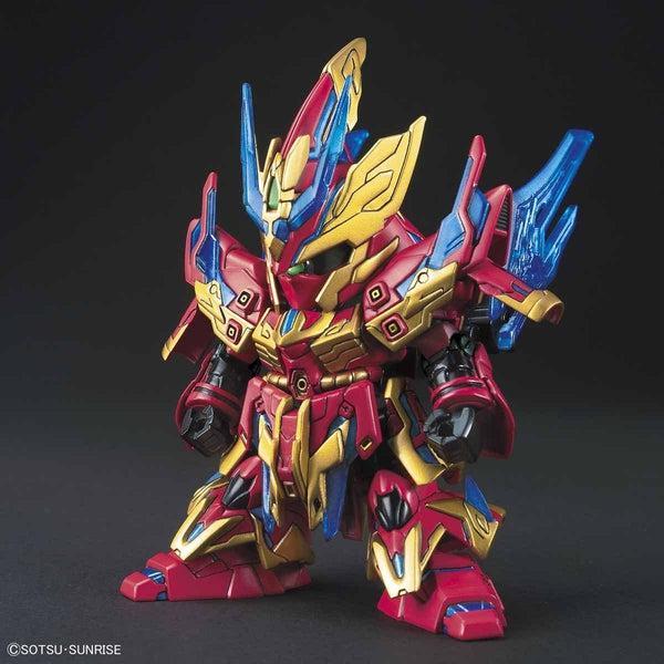 Bandai SD Sangoku Soeiden Zhang Zhao Sazabi front on pose