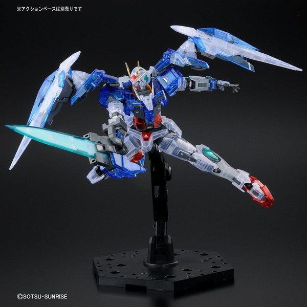 P-Bandai 1/144 RG 00 Raiser (Clear Colour) action pose