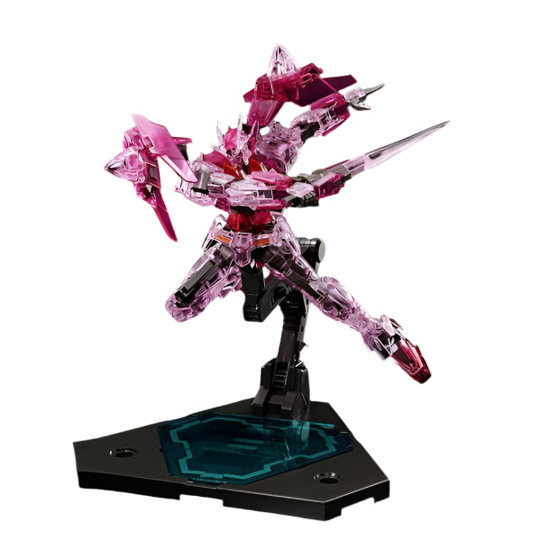 Bandai 1/144 HGBD Gundam Base Limited Gundam 00 Diver [Trans-am Clear] action pose 2