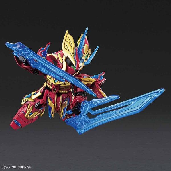 Bandai SD Sangoku Soeiden Zhang Zhao Sazabi action pose 2