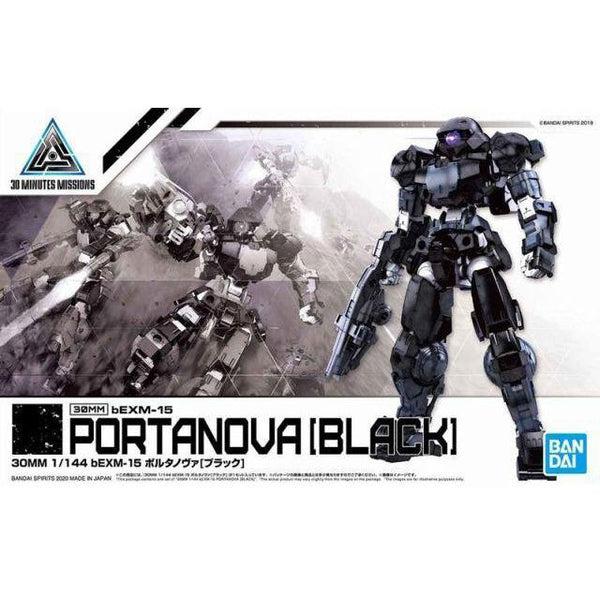 Bandai 1/144 NG 30MM BEXM-15 Portanova (Black) package artwork