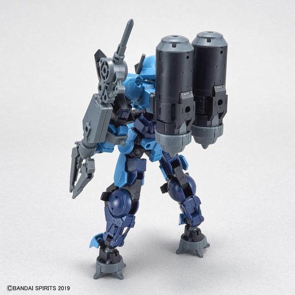 Bandai 1/144 NG 30MM BEXM-15 Portanova [Marine Type] (Blue/Gray) rear view.
