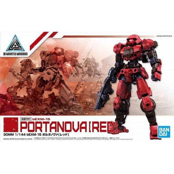 Bandai 1/144 NG 30MM BEXM-15 Portanova (Red) package art