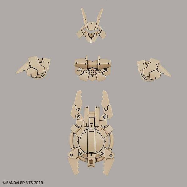 Bandai 1/144 NG 30MM Close Quarters Combat Option Armour for Portanova (Sand Yellow) items included
