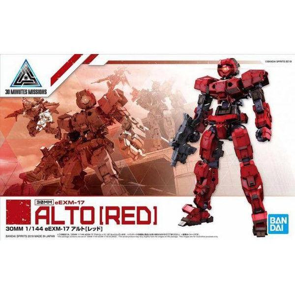 Bandai 1/144 NG 30MM EEXM-17 Alto (Red) package art