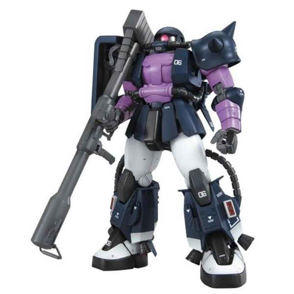 Bandai 1/100 MG MS-06R-1A Zaku II Black Trinity Ver.2.0 front on