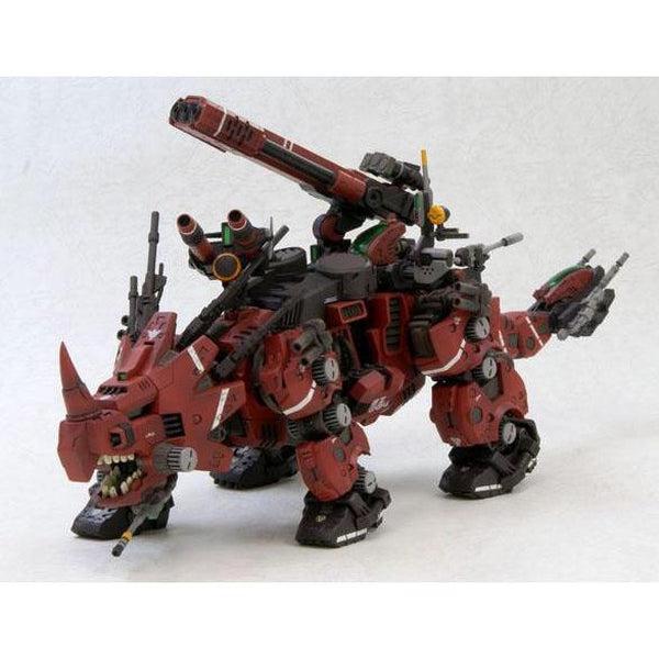 Kotobukiya 1/72 HMM Zoids EZ-004 Red Horn Repackaged Ver. front on view.