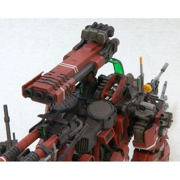 Kotobukiya 1/72 HMM Zoids EZ-004 Red Horn Repackaged Ver. close up of cannon