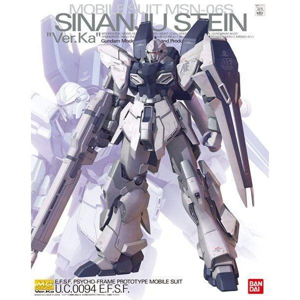 Bandai 1/100 MG MSN-06S Sinanju Stein Ver. Ka.  package art