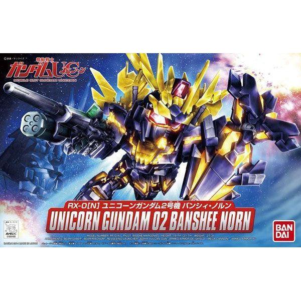 Bandai 1/144 SDBB Unicorn Gundam 02 Banshee Norn RX-0 [N] package art