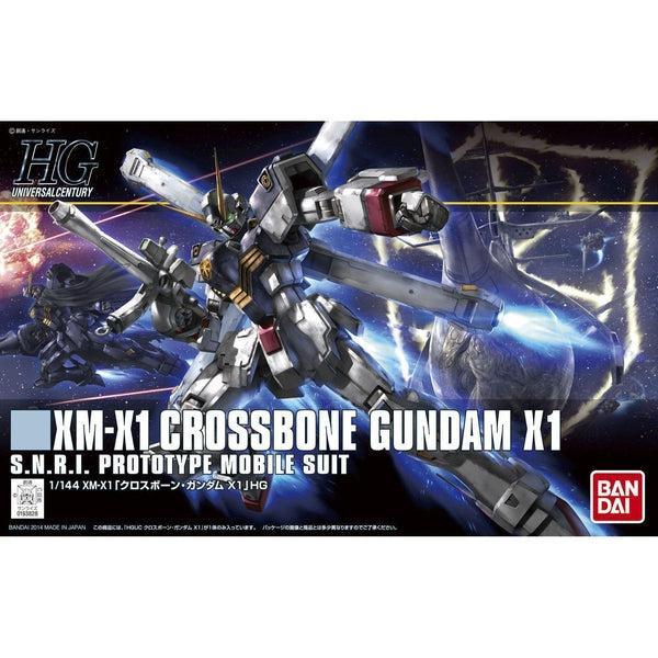 Bandai 1/144 HGUC Crossbone Gundam X1 S.N.R.I. Prototype Mobile Suit package art