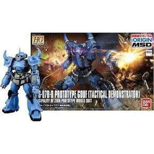 Bandai 1/144 HG Prototype Gouf package art
