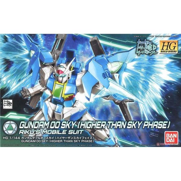 Bandai 1/144 HGBD Gundam 00 Sky (Higher Than Sky Phase) package art