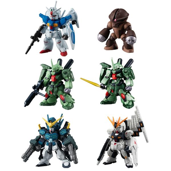 Gundam Express Australia Bandai FW Gundam Converge 10th Anniversary #02 Gashapon full set