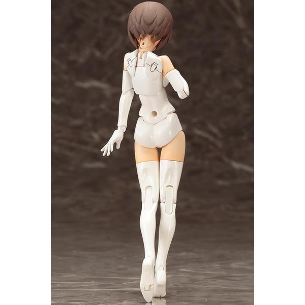 Gundam Express Australia Kotobukiya 1/1 Megami Device WISM Soldier Assault/Scout (Reissue) rear view. no armour brown hair