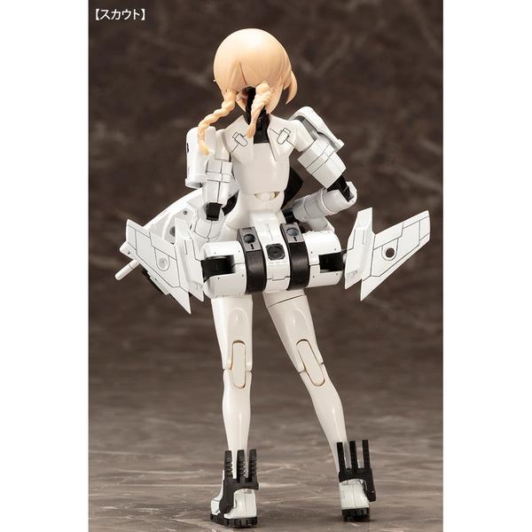 Gundam Express Australia Kotobukiya 1/1 Megami Device WISM Soldier Assault/Scout (Reissue) rear view. blonde hair