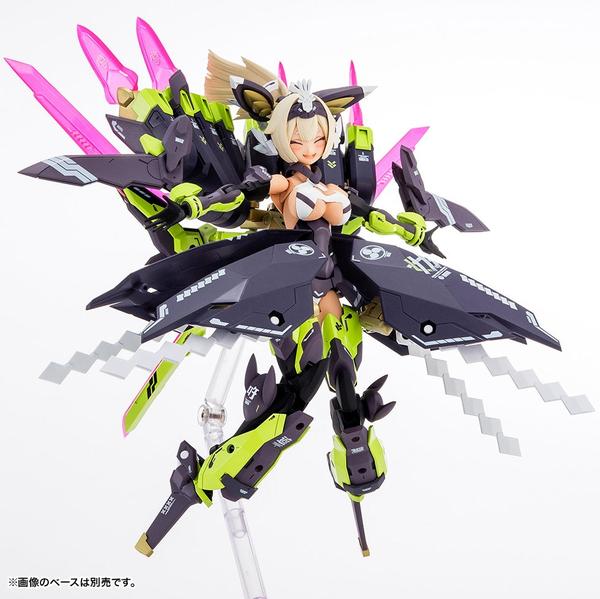 Gundam Express Australia Kotobukiya 1/1 Megami Device Asra Tamamo-no-Mae (Reissue)  action pose with smile