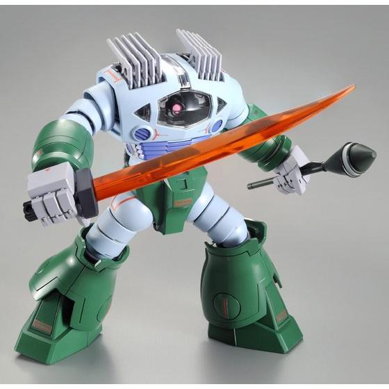 GEA PBandai HGUC Zogok Capture of Jaburo MSV Ver action pose with weapons